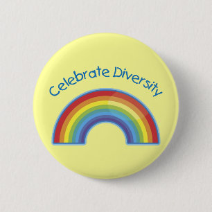 Feiern Sie Diversity Kid's Tasten Button