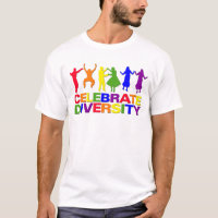 Feiern Sie Diversity-Shirt - wählen Sie Art