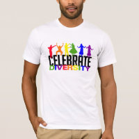 Feiern Sie Diversity-Shirt - wählen Sie Art