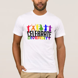 Feiern Sie Diversity-Shirt - wählen Sie Art T-Shirt