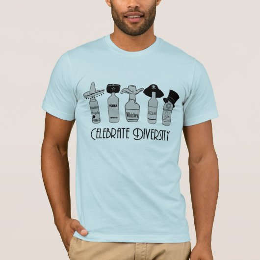 Feiern Sie Diversity T-Shirt (Vorderseite)