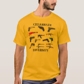 FEIERN SIE DIVERSITY T-Shirt (Vorderseite)