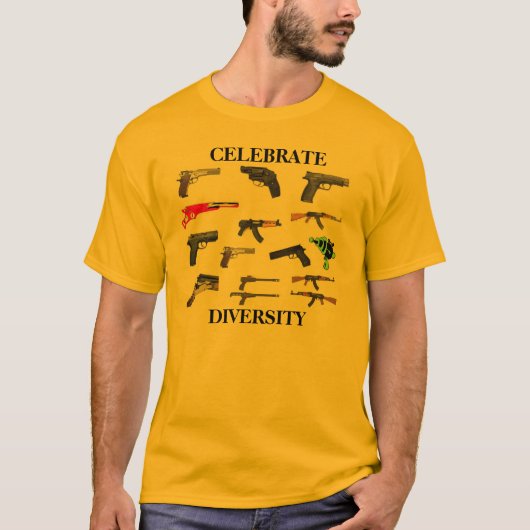 FEIERN SIE DIVERSITY T-Shirt (Vorderseite)