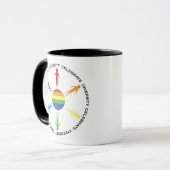 Feiern Sie Diversity Tasse (Vorderseite Links)