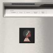 Feiern Sie Diversity und Erbe mit Schwarzer Geschi Magnet (In Situ (Geschirrspüler))