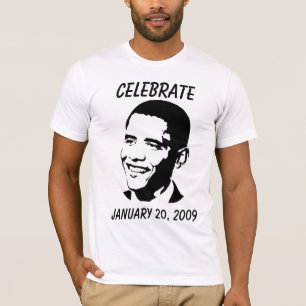 Feiern Sie Einweihungs-Tag Präsidenten-Obama T-Shirt