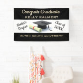 Feiern Sie es! Master-Grad-Abschluss Banner (Insitu)