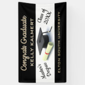 Feiern Sie es! Master-Grad-Abschluss Banner (Vertikal)