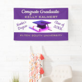 Feiern Sie es! Master-Grad-Abschluss Banner (Insitu)