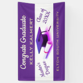 Feiern Sie es! Master-Grad-Abschluss Banner (Vertikal)