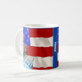 Feiern Sie Freiheit  Kaffeetasse (Vorderseite Links)
