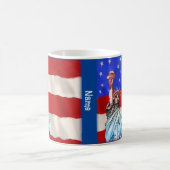 Feiern Sie Freiheit  Kaffeetasse (Mittel)