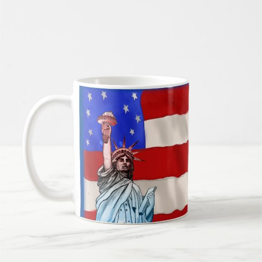 Feiern Sie Freiheit  Kaffeetasse (Links)
