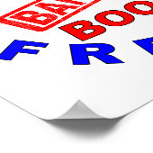 Feiern Sie Freiheit! Lies ein BANNED-Buch! Poster (Ecke)