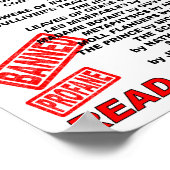 Feiern Sie Freiheit! Lies ein BANNED-Buch! (Selbst Poster (Ecke)