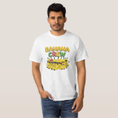 Feiern Sie Früchte mit Bananenkunst T-Shirt (Vorne ganz)
