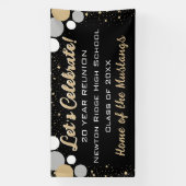 Feiern Sie! Fun Confetti Class Wiedersehen-Banner Banner (Vertikal)