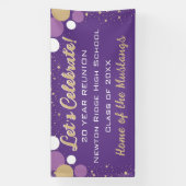 Feiern Sie! Fun Confetti Class Wiedersehen-Banner Banner (Vertikal)