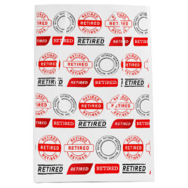 Feiern Sie! Fun Retiree Geschenktasche Mittlere Geschenktüte