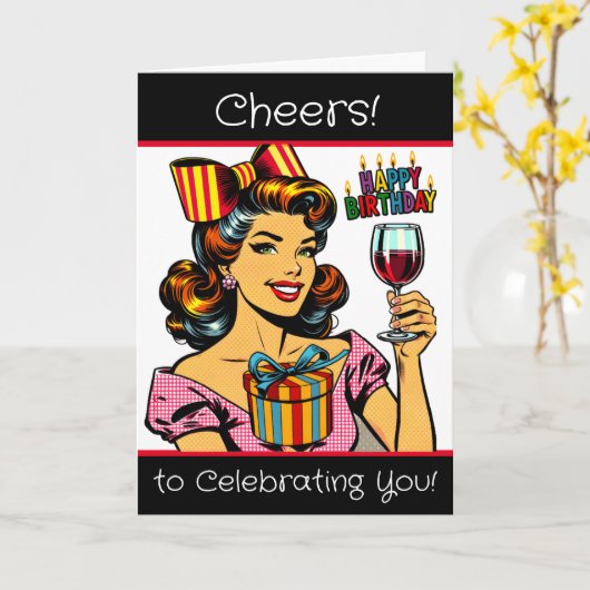 Feiern Sie | Geburtstag Karte (Gelbe Blume)