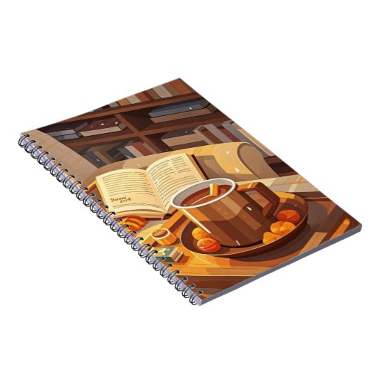 Feiern Sie gemütliche Nächte aus Strickdecke und w Notizblock (Rechte Seite)