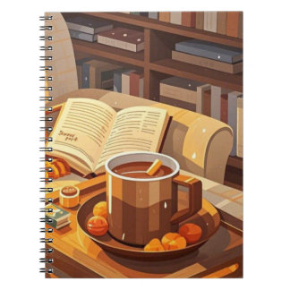 Feiern Sie gemütliche Nächte aus Strickdecke und w Notizblock