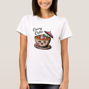 Feiern Sie Geschmack mit Niedlichen Curry-Designs T-Shirt