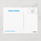 Feiern Sie Groundhog Day-Postkarte Postkarte (Rückseite)