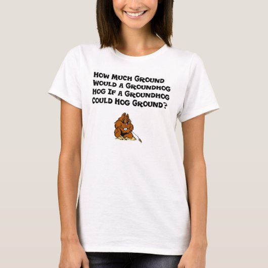 Feiern Sie Groundhog Day T-Shirt (Vorderseite)