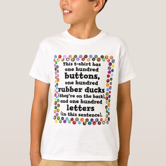 Feiern Sie hundert T-Shirt (Vorderseite)