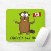 Feiern Sie Ihr Bibermousepad Mousepad (Mit Mouse)
