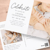 Feiern Sie ihr Phantastisches Leben Einfaches Mode Postkarte