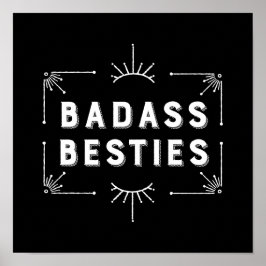 Feiern Sie Ihre besten Freunde - Girl Gang Besties Poster