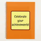 Feiern Sie Ihre Errungenschaften Planer (Vorderseite)