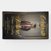 Feiern Sie Ihre glänzende Zukunft mit goldener Tou Banner (Horizontal)