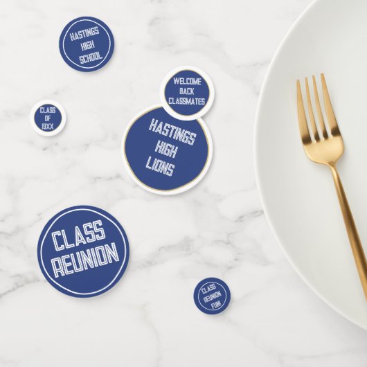 Feiern Sie! Ihre Klasse Wiedersehen-Tabelle Konfet Konfetti (Gruppe)