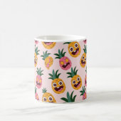 Feiern Sie Ihre Liebe für Ananas Kaffeetasse (Mittel)