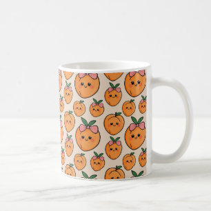 Feiern Sie Ihre Liebe für Aprikosen Kaffeetasse