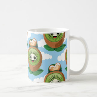 Feiern Sie Ihre Liebe für Kiwis Kaffeetasse