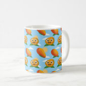 Feiern Sie Ihre Liebe für Mangos Kaffeetasse (VorderseiteRechts)