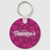 Feiern Sie Ihre Liebe mit einer einzigartigen Touc Schlüsselanhänger (Vorderseite)