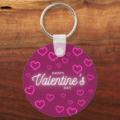 Feiern Sie Ihre Liebe mit einer einzigartigen Touc Schlüsselanhänger (Vorderseite)