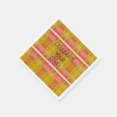 Feiern Sie Ihre Liebe! Serviette (Ecke)