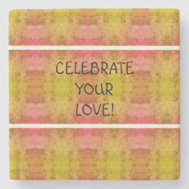 Feiern Sie Ihre Liebe! Steinuntersetzer