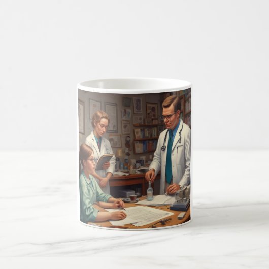 Feiern Sie Ihre Reise: Medizinische Meilensteine T Kaffeetasse (Mittel)