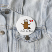 Feiern Sie Ihren Biber-Knopf Button (Beispiel)