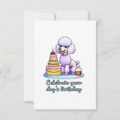 Feiern Sie Ihren Geburtstag Dankeskarte (Rückseite)