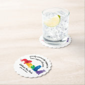 Feiern Sie Ihren Pride-Rainbow-Löwe Untersetzer (Vor Ort)