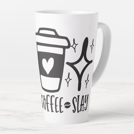 Feiern Sie Ihren Tag mit Kaffee Milchtasse (Rechte Ecke)