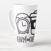 Feiern Sie Ihren Tag mit Kaffee Milchtasse (Linke Ecke)
